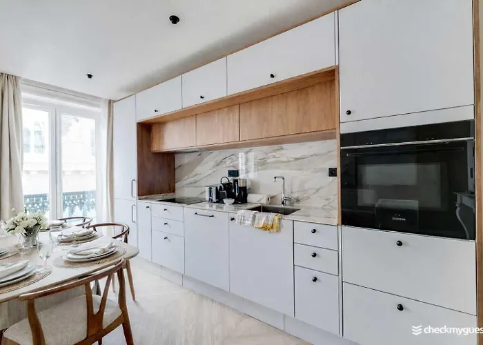 Spacious A-c 3br-8p - Grand Boulevards Apartmán Paříž